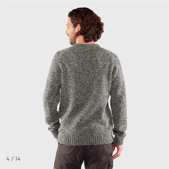 Fjallraven Lada Round-neck Wool Sweater Size Men’s Small - Picture 7 of 16